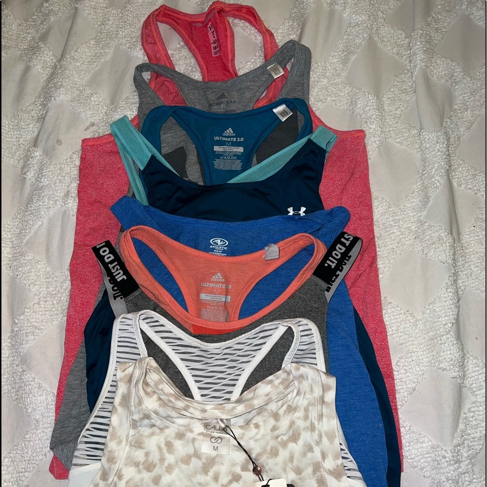 Athletic tops BUNDLE Nike, adidas, under armor, AND more